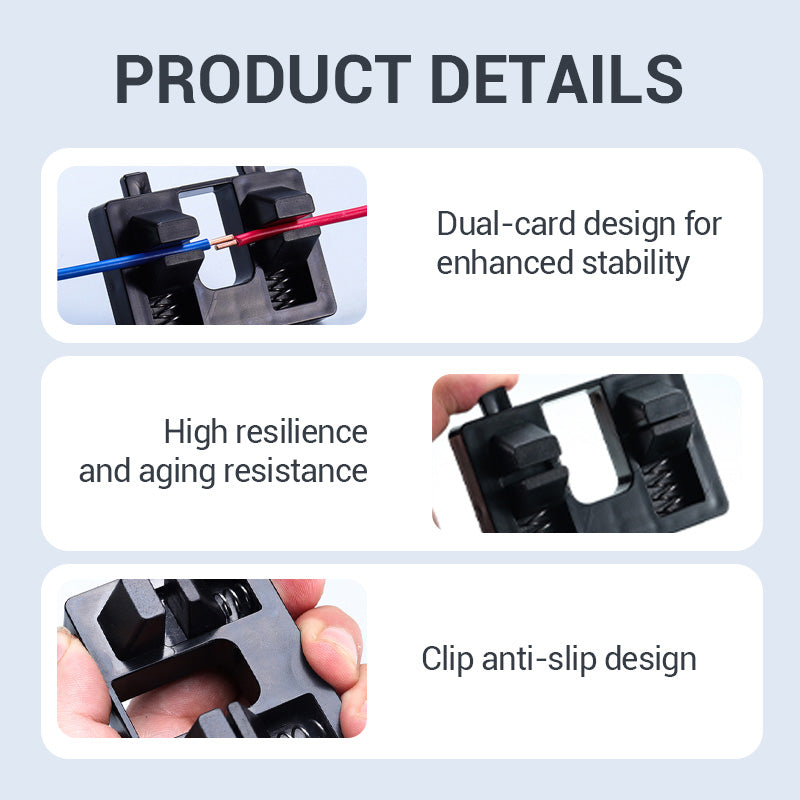 Spring-Loaded Soldering Clamp – Anti-Slip & Dual Grip Design