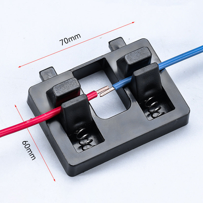 Spring-Loaded Soldering Clamp – Anti-Slip & Dual Grip Design
