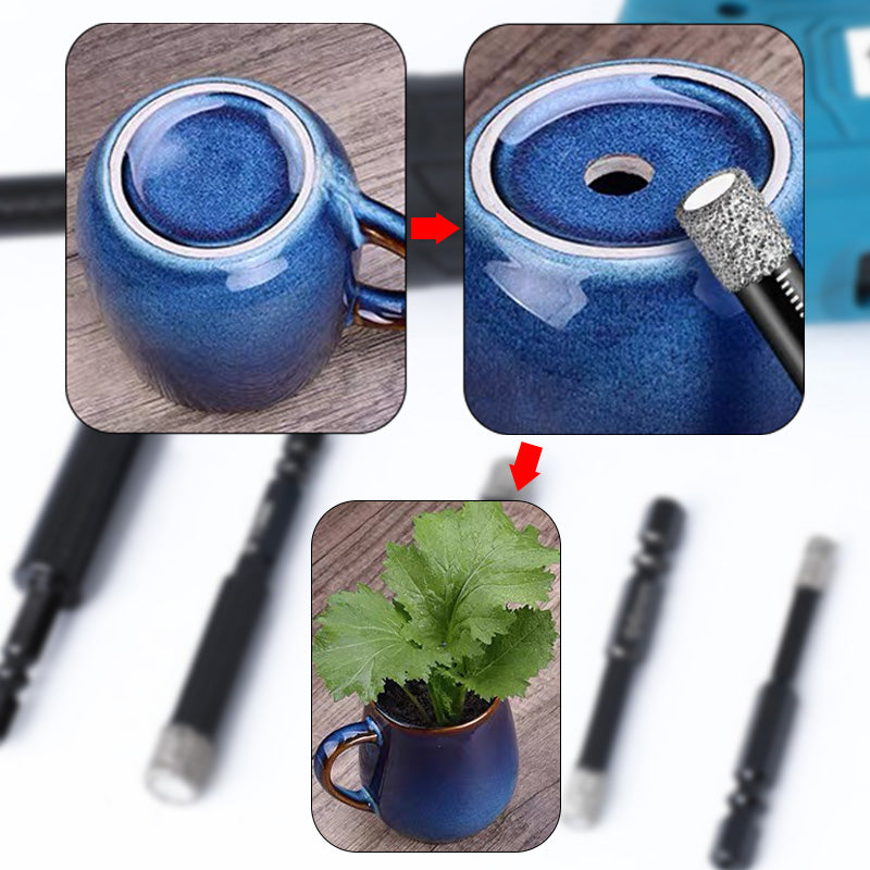 Popular Tools🔧Diamond Tile Drill Bit Set – Dry Cutting & Precise Design