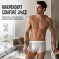 Ultra-Thin Ice Cooling Boxer Briefs – 3D Pouch & Breathable Support
