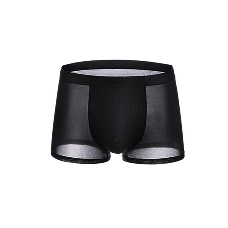 Ultra-Thin Ice Cooling Boxer Briefs – 3D Pouch & Breathable Support