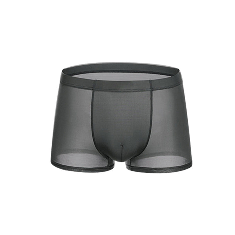 Ultra-Thin Ice Cooling Boxer Briefs – 3D Pouch & Breathable Support