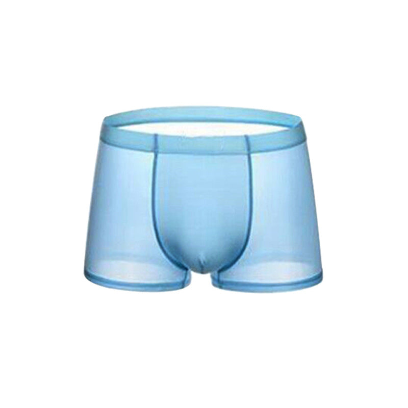 Ultra-Thin Ice Cooling Boxer Briefs – 3D Pouch & Breathable Support