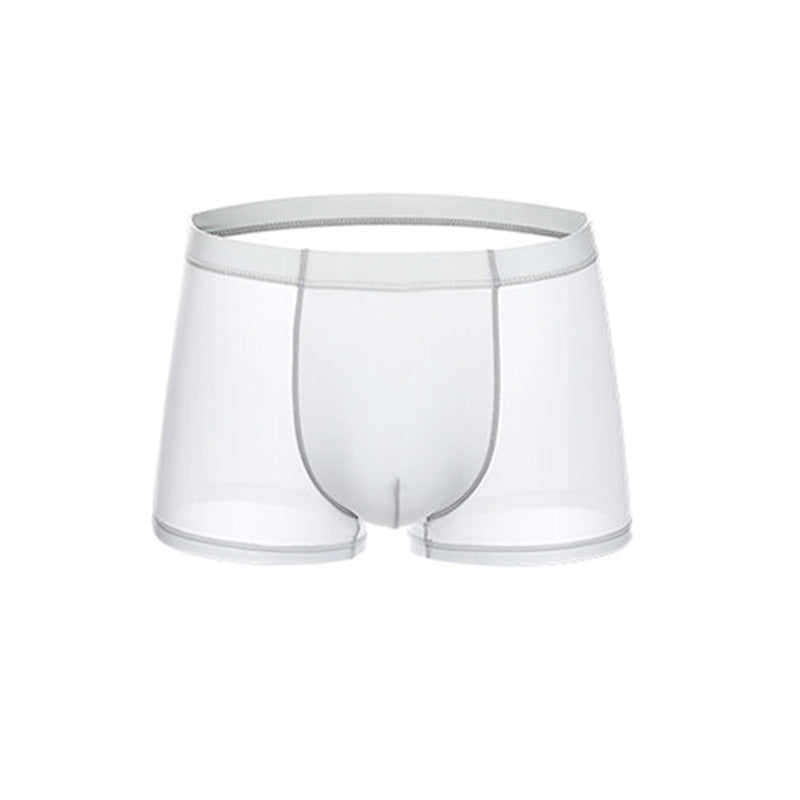 Ultra-Thin Ice Cooling Boxer Briefs – 3D Pouch & Breathable Support