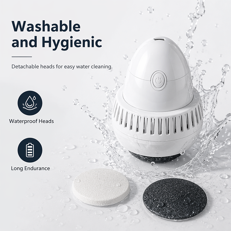 Foot Callus Remover – Vacuum Clean, No Mess