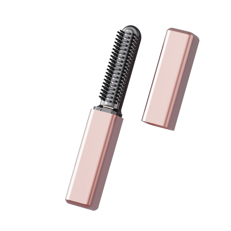 Limited Stock! 57% Off Hot Sale Ongoing📢Mini Heated Styling Comb – Cordless & Quick Bang Touch-Up Design