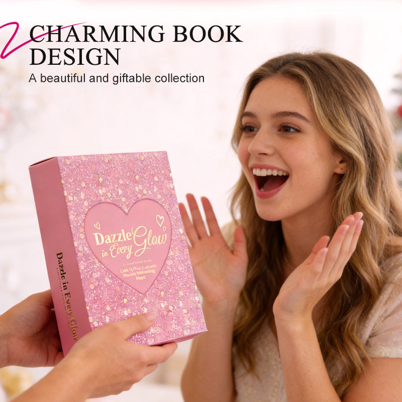 All-in-One Makeup Palette Book – Eyeshadow & Face Color Set