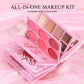 All-in-One Makeup Palette Book – Eyeshadow & Face Color Set