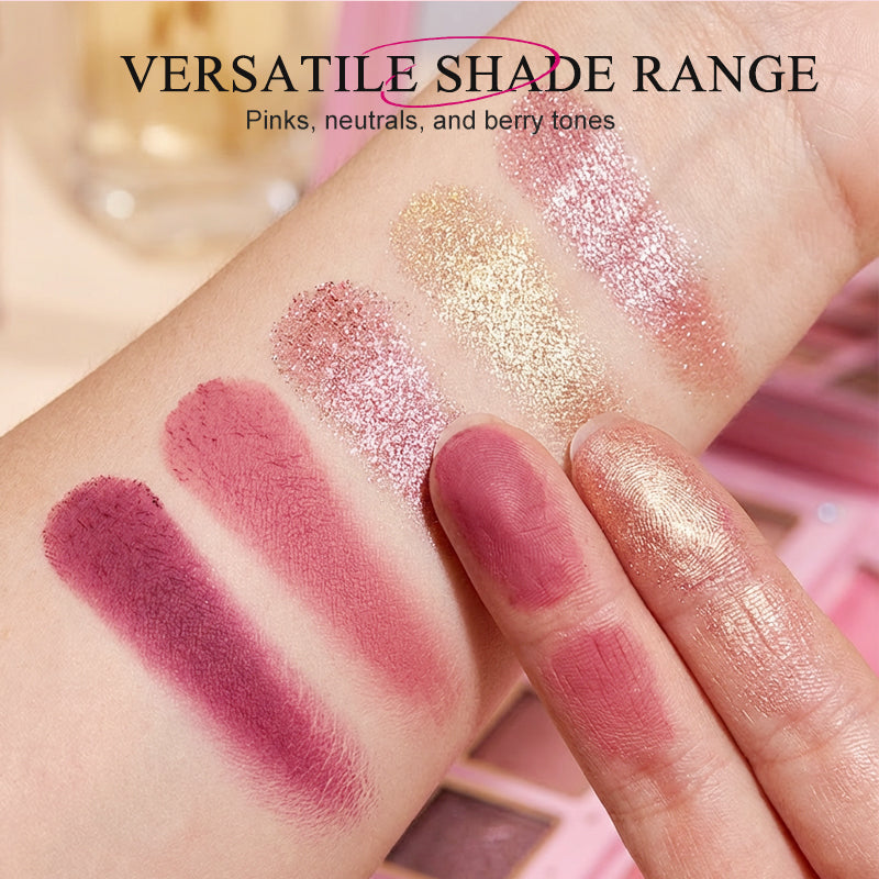 All-in-One Makeup Palette Book – Eyeshadow & Face Color Set