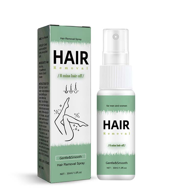 8-Minute Hair Removal Spray – Painless & Full-Body Use Design