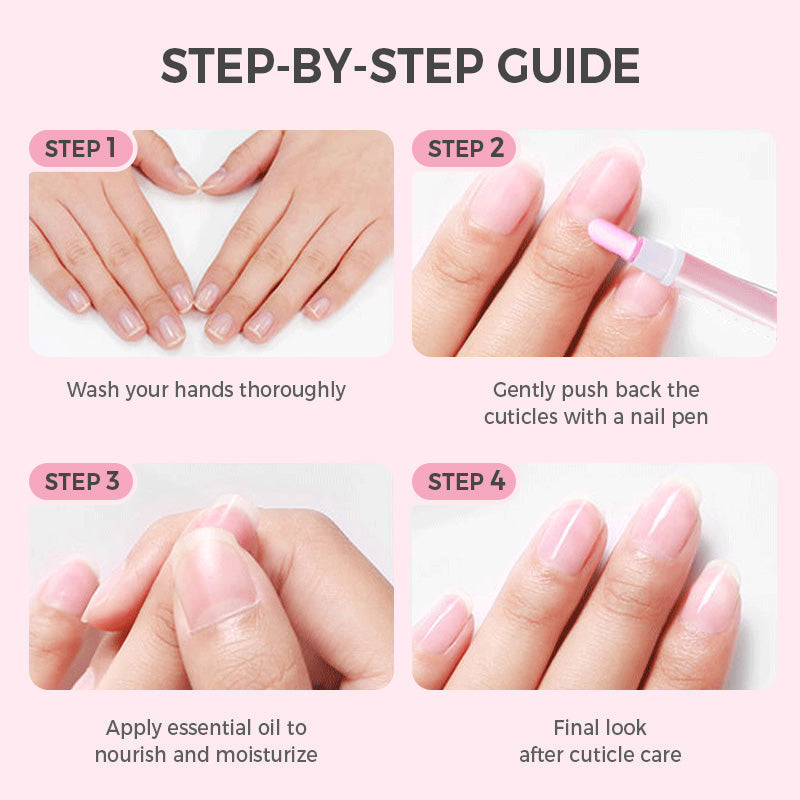 Scented Cuticle Oil Pen – Deep Moisturizing & Portable Nail Care Tool