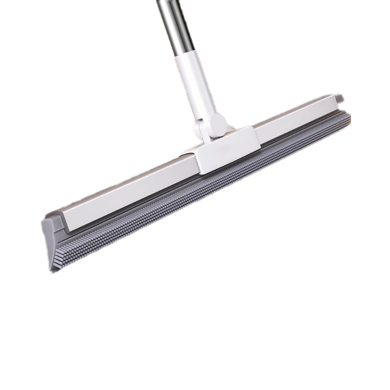 Sweep & Scrape Instantly! Double-Sided Silicone Multi-Purpose Broom