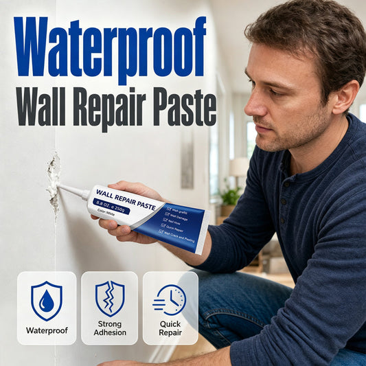 Repair Wall Cracks Instantly! Waterproof White Filler Paste