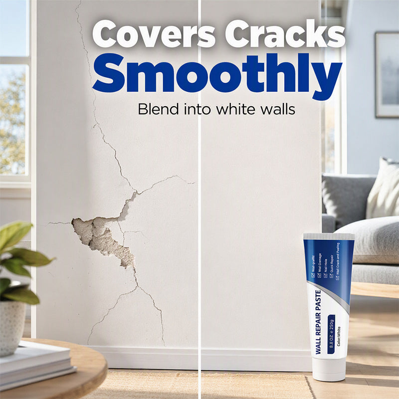 Repair Wall Cracks Instantly! Waterproof White Filler Paste