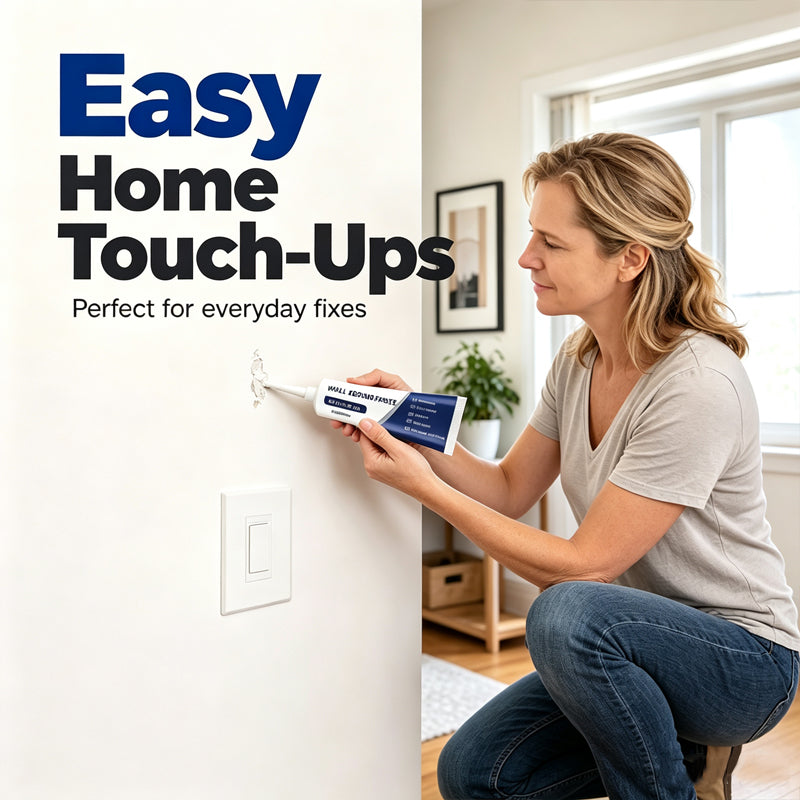 Repair Wall Cracks Instantly! Waterproof White Filler Paste