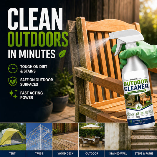 Limited Stock! 50% Off Hot Sale Ongoing📢Outdoor Mold Remover Spray – Fast-Acting & Surface-Friendly Formula