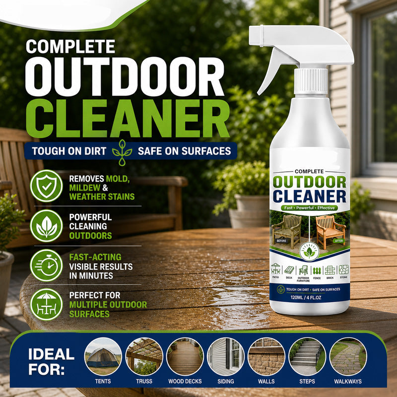 Limited Stock! 50% Off Hot Sale Ongoing📢Outdoor Mold Remover Spray – Fast-Acting & Surface-Friendly Formula