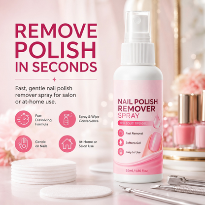 Nail Polish Remover Spray – Fast-Acting & No-Soak Design