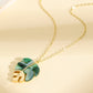 Leaf Pendant Necklace – Lightweight & Resort-Ready Style