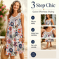 Floral Swing Dress – 4-Way Stretch & Breezy Fit