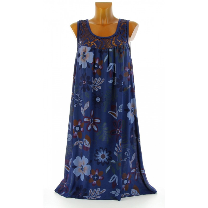 Floral Swing Dress – 4-Way Stretch & Breezy Fit