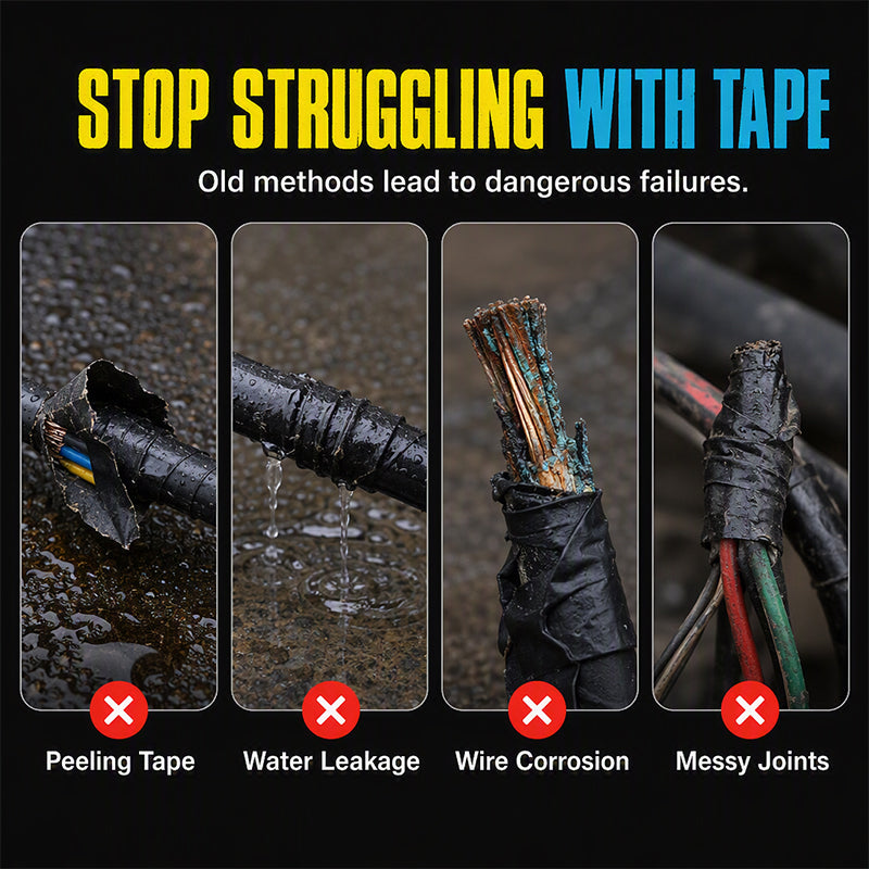 Last Day! Buy 2 Get 1 Free⏰️Liquid Electrical Tape – Waterproof & High-Voltage Insulation Seal