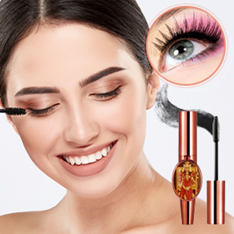 4D Lengthening & Volumizing Waterproof Mascara – Smudge-Proof & Natural Look