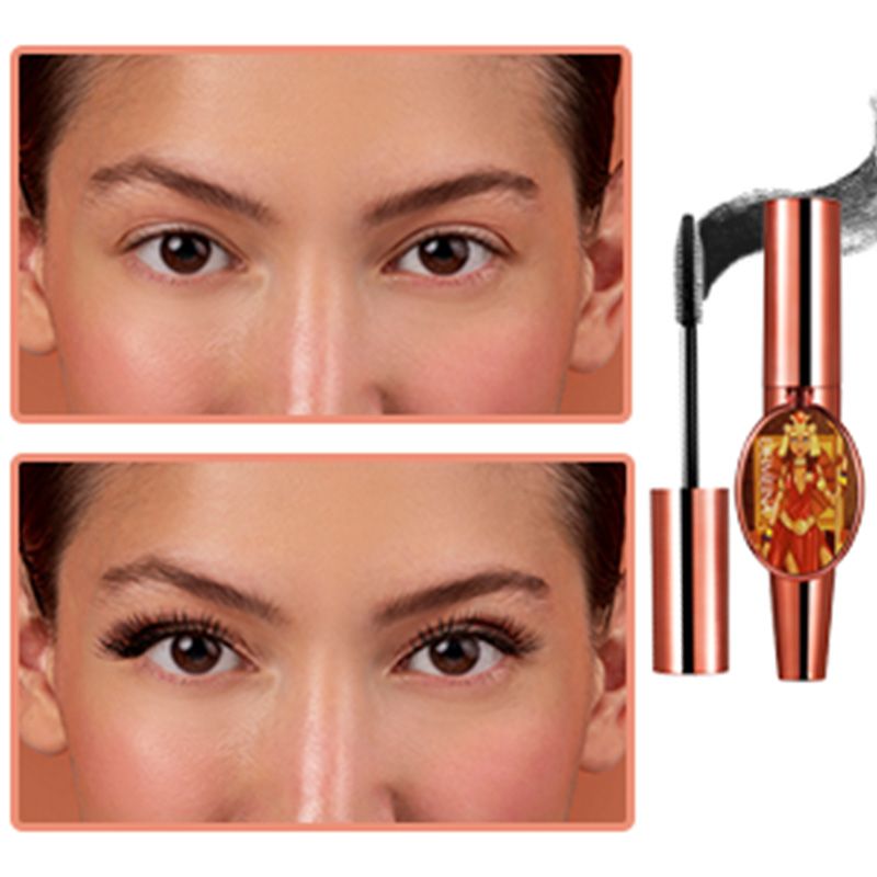 4D Lengthening & Volumizing Waterproof Mascara – Smudge-Proof & Natural Look