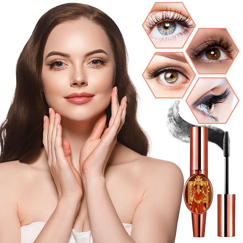 4D Lengthening & Volumizing Waterproof Mascara – Smudge-Proof & Natural Look
