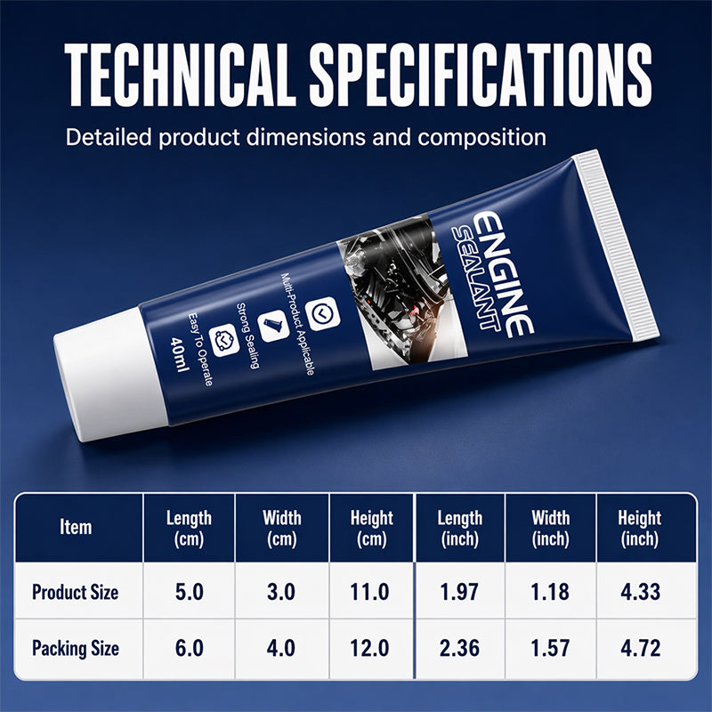 Limited Stock! 50% Off Hot Sale Ongoing📢High Temperature Multi-Purpose Automotive Engine Sealant