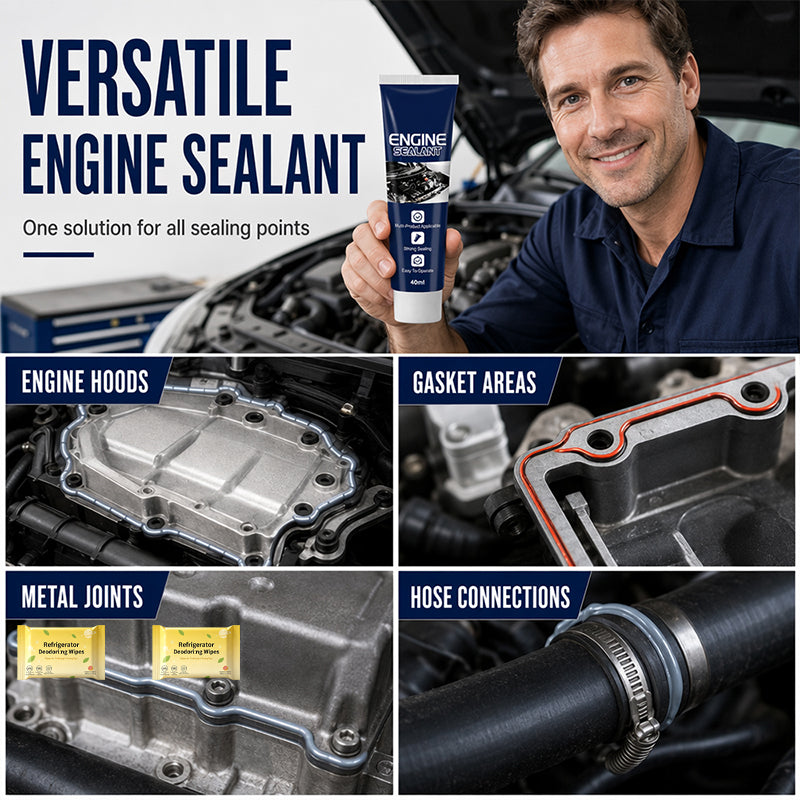Limited Stock! 50% Off Hot Sale Ongoing📢High Temperature Multi-Purpose Automotive Engine Sealant