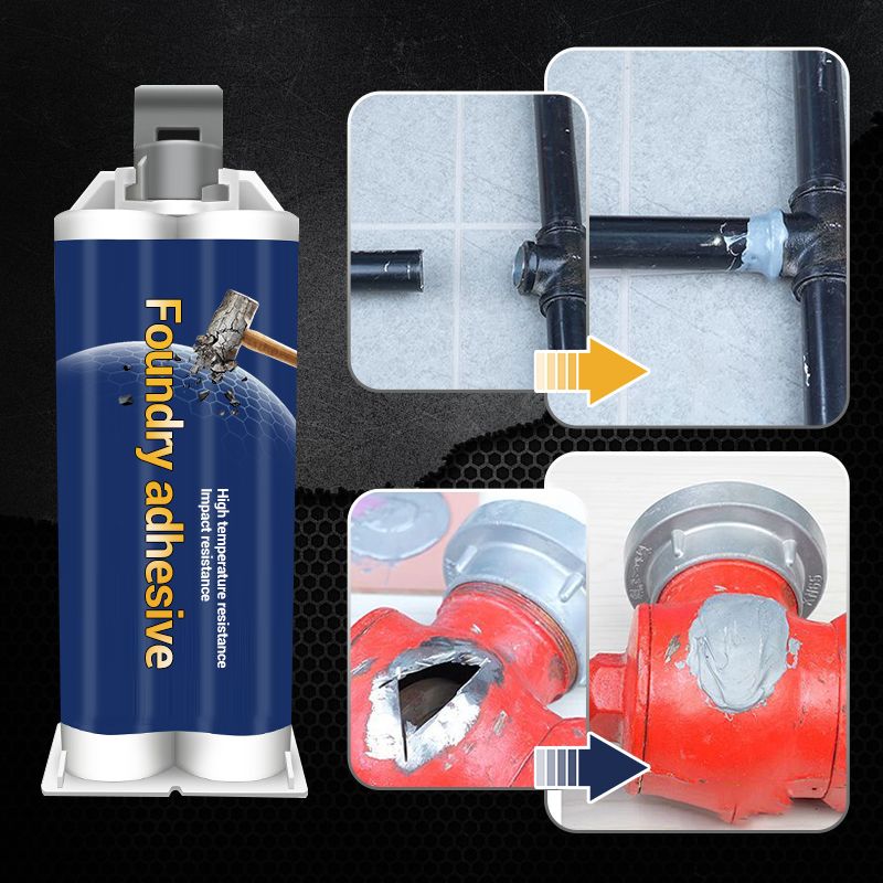 Limited Stock! 50% Off Hot Sale Ongoing📢Metal Repair Casting Glue – Weld-Strength & Waterproof Bond
