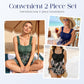 Skirted Tankini Set – Tummy Control & Plus-Size Fit