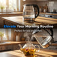 📢📢50% OFF !! ⏰Glass Electric Kettle – Rapid Boil & LED Light Design