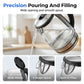 📢📢50% OFF !! ⏰Glass Electric Kettle – Rapid Boil & LED Light Design