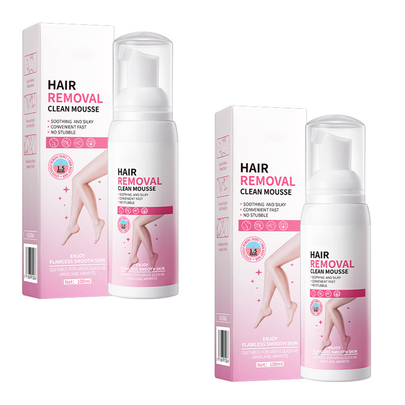 Gentle Hair Removal Foam Mousse – Fast-Acting & Skin-Softening Formula