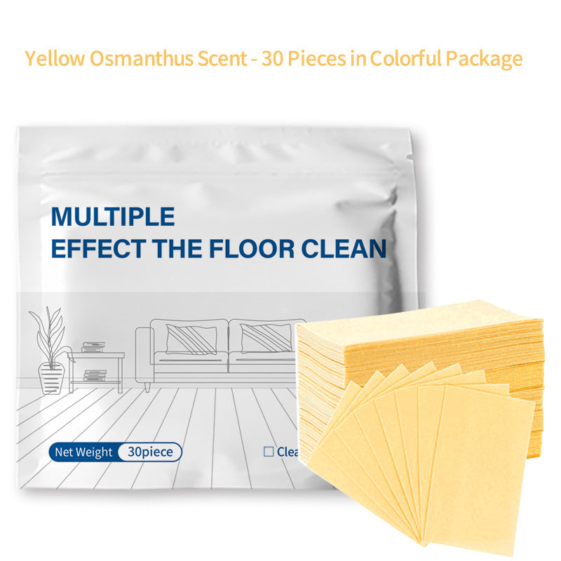 30-Pieces Multi-Effect Floor Cleaning Sheets