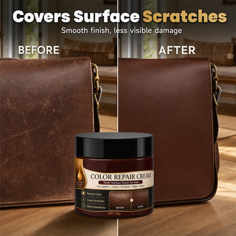 Leather Repair Cream – Scratch & Color Restoration Formula