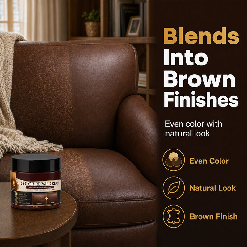 Leather Repair Cream – Scratch & Color Restoration Formula