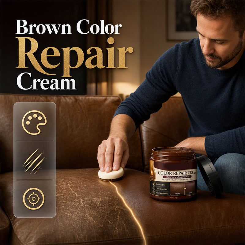 Leather Repair Cream – Scratch & Color Restoration Formula