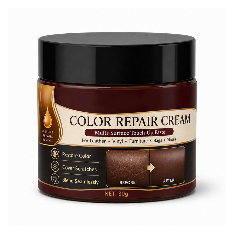 Leather Repair Cream – Scratch & Color Restoration Formula