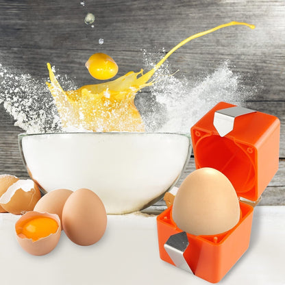 🍳Egg Cracker Tool – No-Mess & Easy Squeeze Design