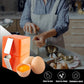 🍳Egg Cracker Tool – No-Mess & Easy Squeeze Design