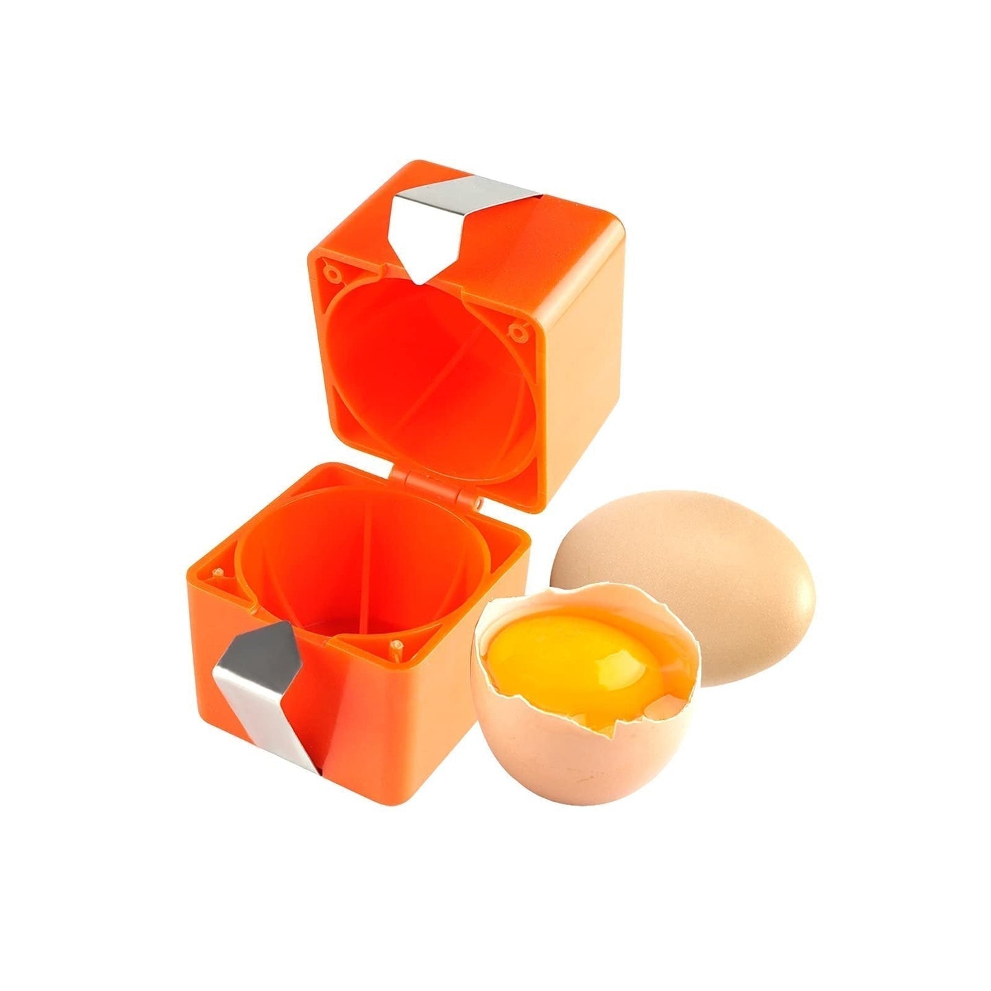 🍳Egg Cracker Tool – No-Mess & Easy Squeeze Design