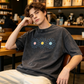 Vintage Washed Graphic Tee – Oversized & Breathable Fit