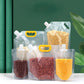 📢📢Stand-Up Food Storage Pouch with Handle & Pour Spout | Bug & Moisture Proof, BPA-Free