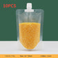 📢📢Stand-Up Food Storage Pouch with Handle & Pour Spout | Bug & Moisture Proof, BPA-Free