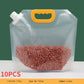 📢📢Stand-Up Food Storage Pouch with Handle & Pour Spout | Bug & Moisture Proof, BPA-Free