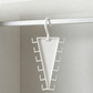 Organize Any Closet Instantly! No-Bend 360° Triangle Hanger