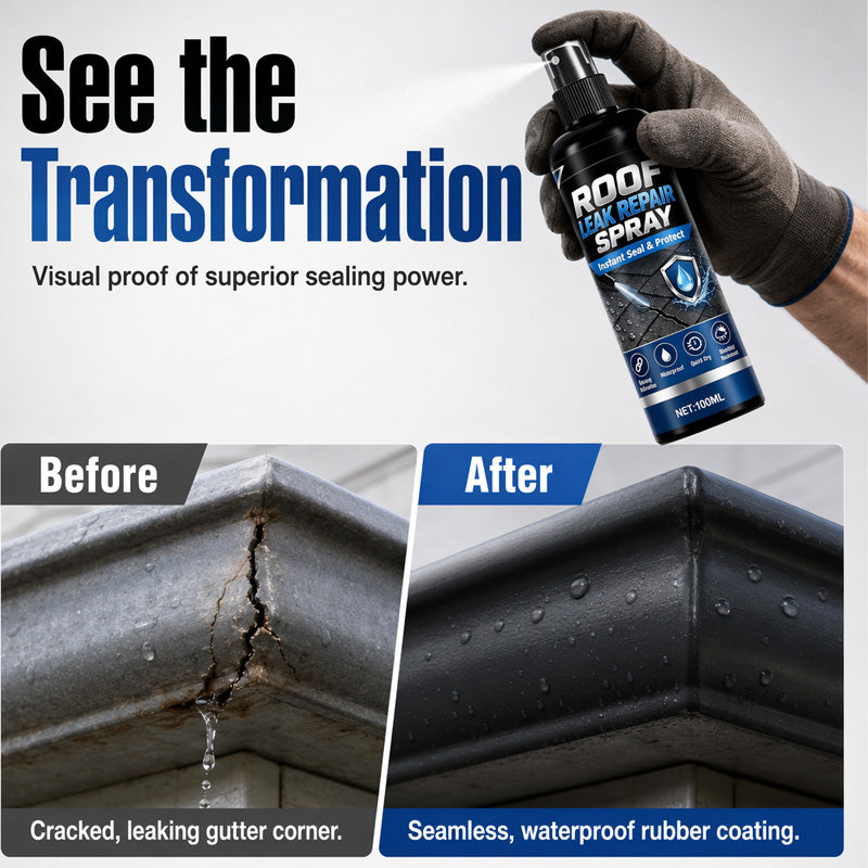 Waterproof Leak Repair Spray – Deep Penetration & Weather-Resistant Seal